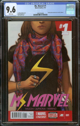 Ms Marvel #1 CGC 9.6