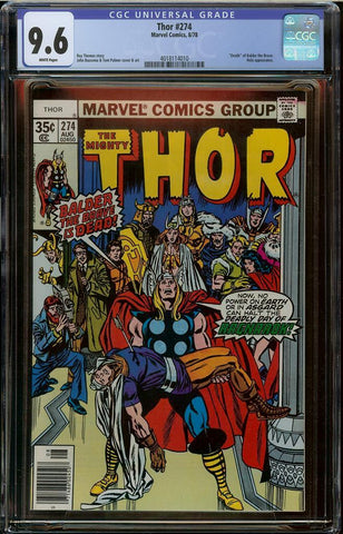 Thor #274 CGC 9.6