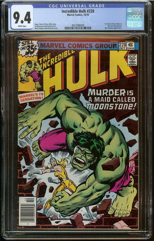 Incredible Hulk #228 CGC 9.4