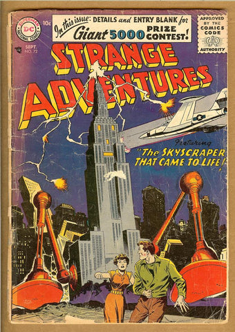 Strange Adventures #72 FR/G