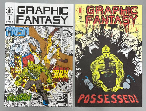 Graphic Fantasy Facsimile Edition (2021 Image) #1 & 2 NM/NM+