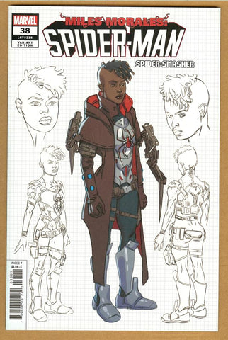 Miles Morales Spider-Man #38 1:10 Design Variant NM