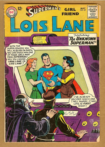 Superman's Girlfriend Lois Lane #49 G