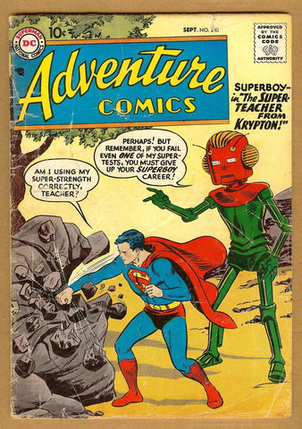 Adventure Comics #240 Inc
