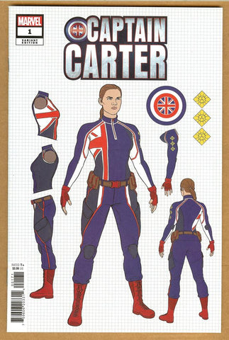 Captain Carter #1 1:10 Variant NM/NM+