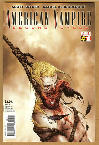 American Vampire Second Cycle #1 1:50 Variant NM-